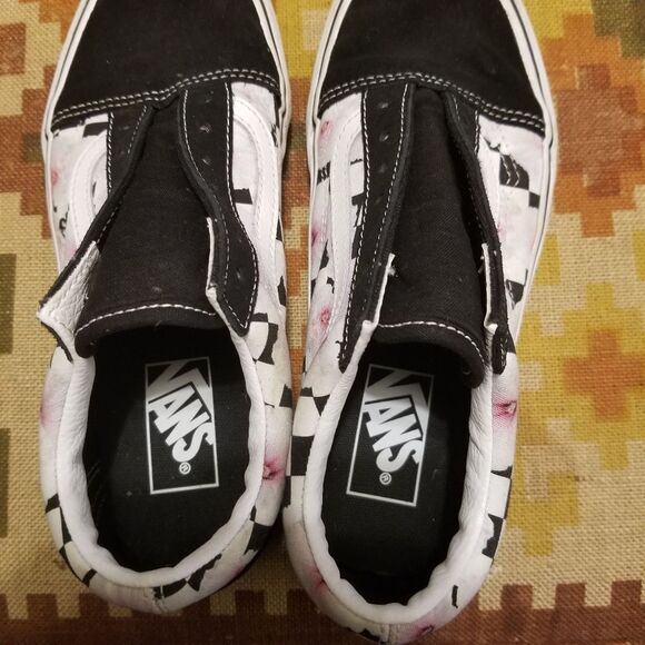 Van's Old Skool Black Hibiscus *send offers* - Picture 5 of 6